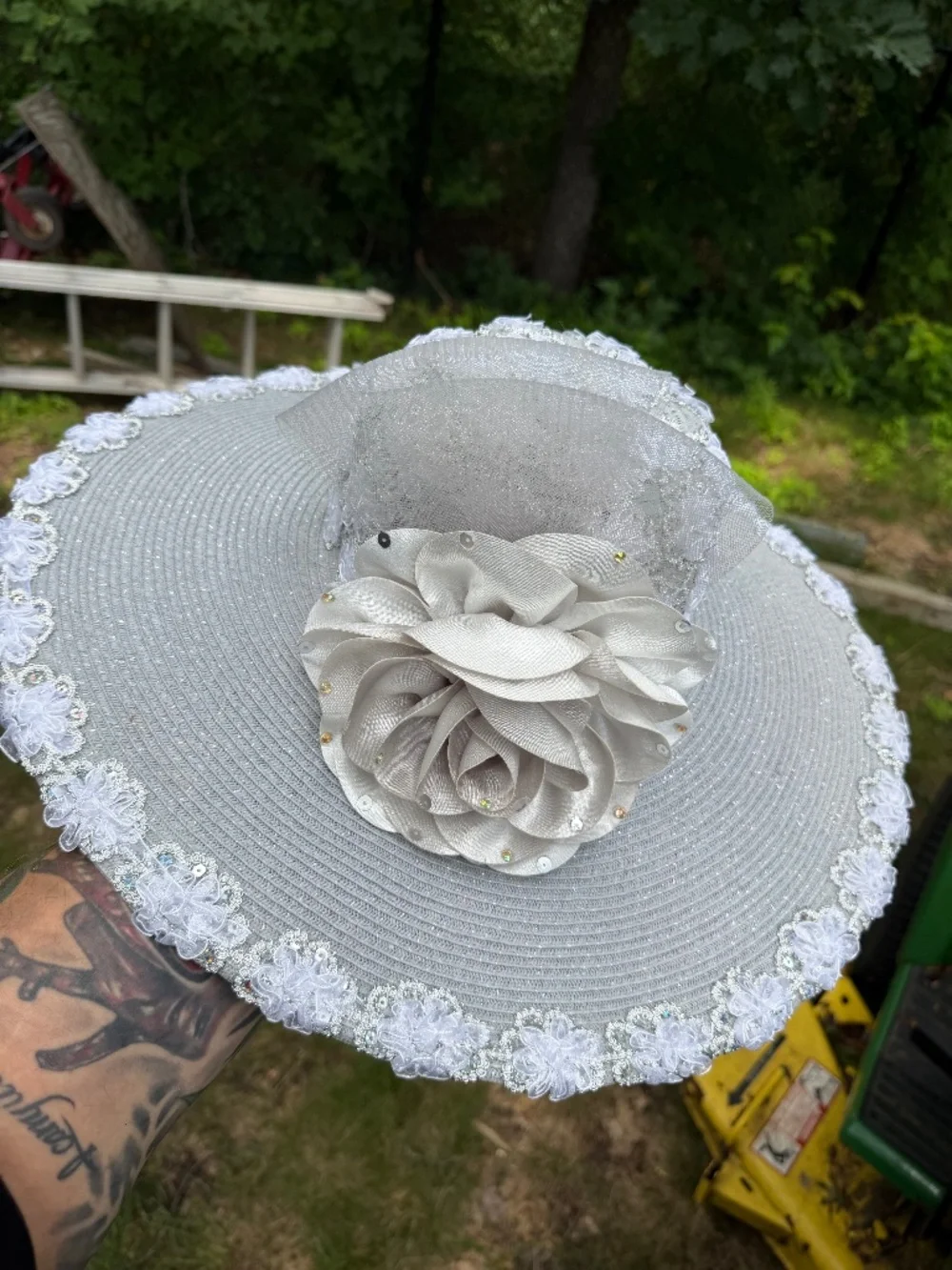 Vintage Whittall & shon silver/grey Derby/church/sundays best